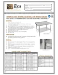 resources of Spec Sheet