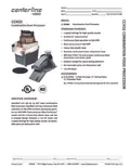 resources of Spec Sheet