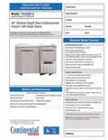 resources of Spec Sheet