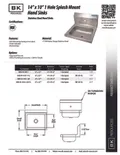 resources of Spec Sheet