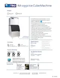 resources of Spec Sheet