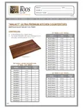 resources of Spec Sheet