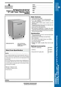 resources of Spec Sheet