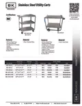 resources of Spec Sheet