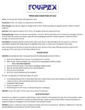 resources of Terms & Conditions