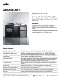 resources of Spec Sheet