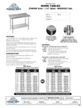 resources of Spec Sheet