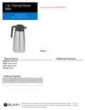 resources of Spec Sheet