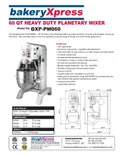 resources of Spec Sheet