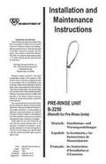 resources of Installation And Maintenance Instructions