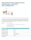 resources of Spec Sheet