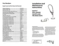 resources of Installation And Maintenance Instructions