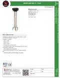 resources of Mixer Arm Spec Sheet