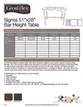 resources of Spec Sheet