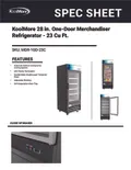 resources of Spec Sheet