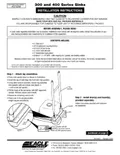 resources of Installation Sheet