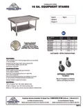 resources of Spec Sheet