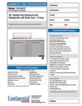 resources of Spec Sheet