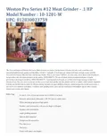 resources of Spec Sheet
