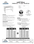 resources of Spec Sheet