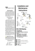 resources of Installation And Maintenance Instructions