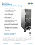resources of Spec Sheet