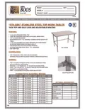 resources of Spec Sheet