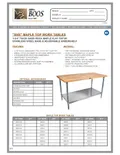 resources of Spec Sheet