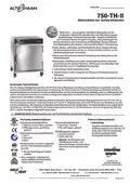 resources of Spec Sheet - German