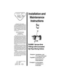 resources of Installation And Maintenance Instructions