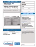 resources of Spec Sheet