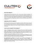 resources of Warranty Cooking