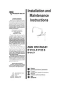 resources of Installation And Maintenance Instructions