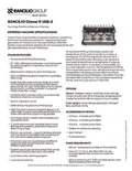 resources of Spec Sheet