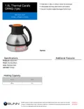 resources of Spec Sheet