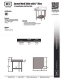 resources of Spec Sheet