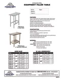resources of Spec Sheet
