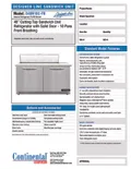 resources of Spec Sheet