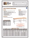 resources of Spec Sheet