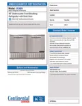 resources of Spec Sheet