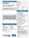 resources of Spec Sheet