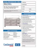 resources of Spec Sheet