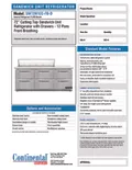 resources of Spec Sheet