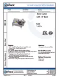 resources of Spec Sheet