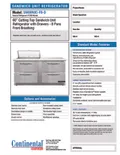 resources of Spec Sheet