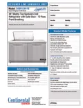resources of Spec Sheet
