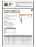 resources of Spec Sheet