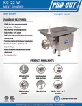 resources of Spec Sheet