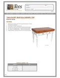 resources of Spec Sheet