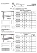 resources of Spec Sheet